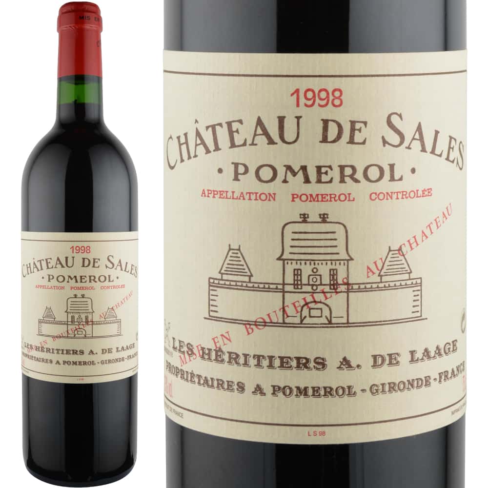 1998年 シャトー・ド・サル [Chateau de Sales]【ワイン専門店LoveWine】