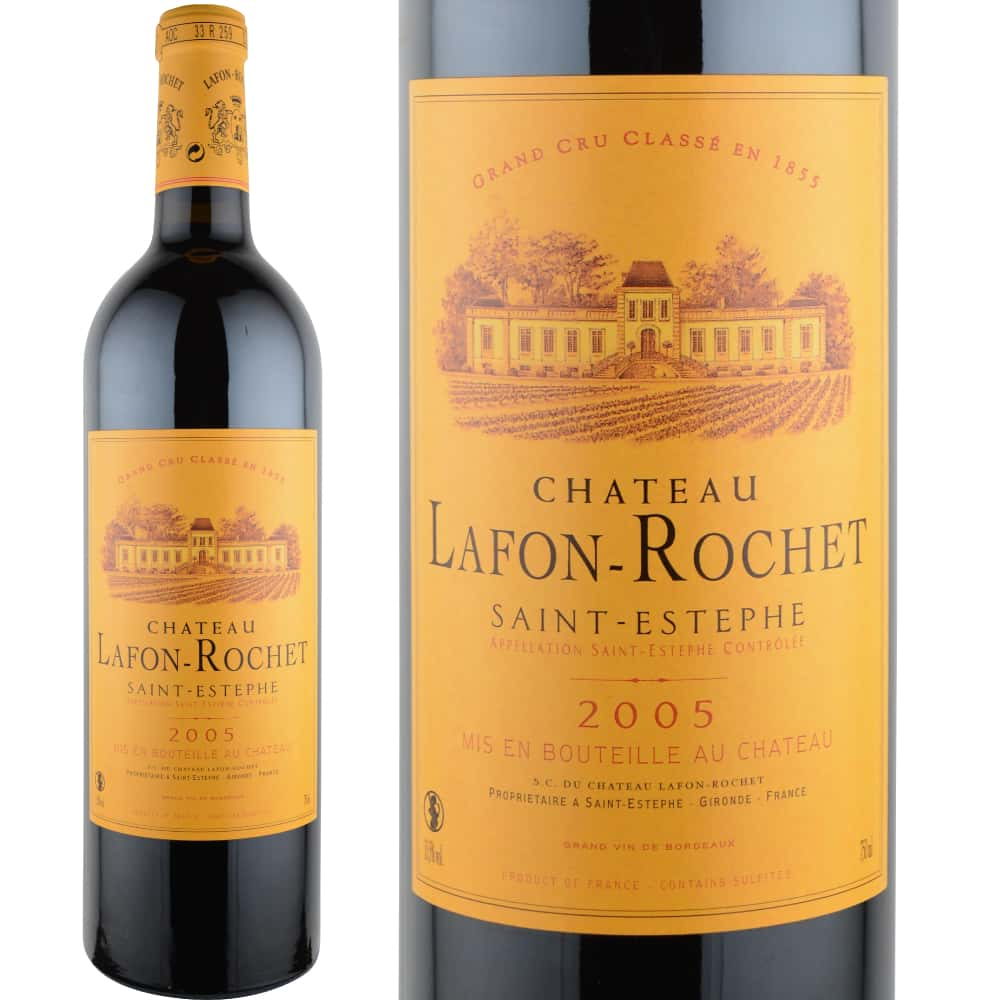 2005年 シャトー・ラフォン・ロシェ [Chateau Lafon Rochet]【ワイン専門店LoveWine】