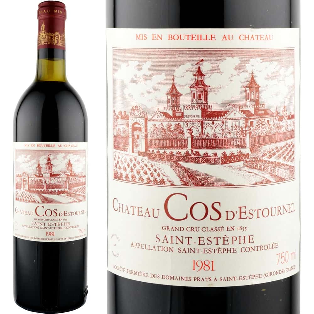 シャトー・コス・デストゥルネル サンテステフ1981 送料無料】1981年