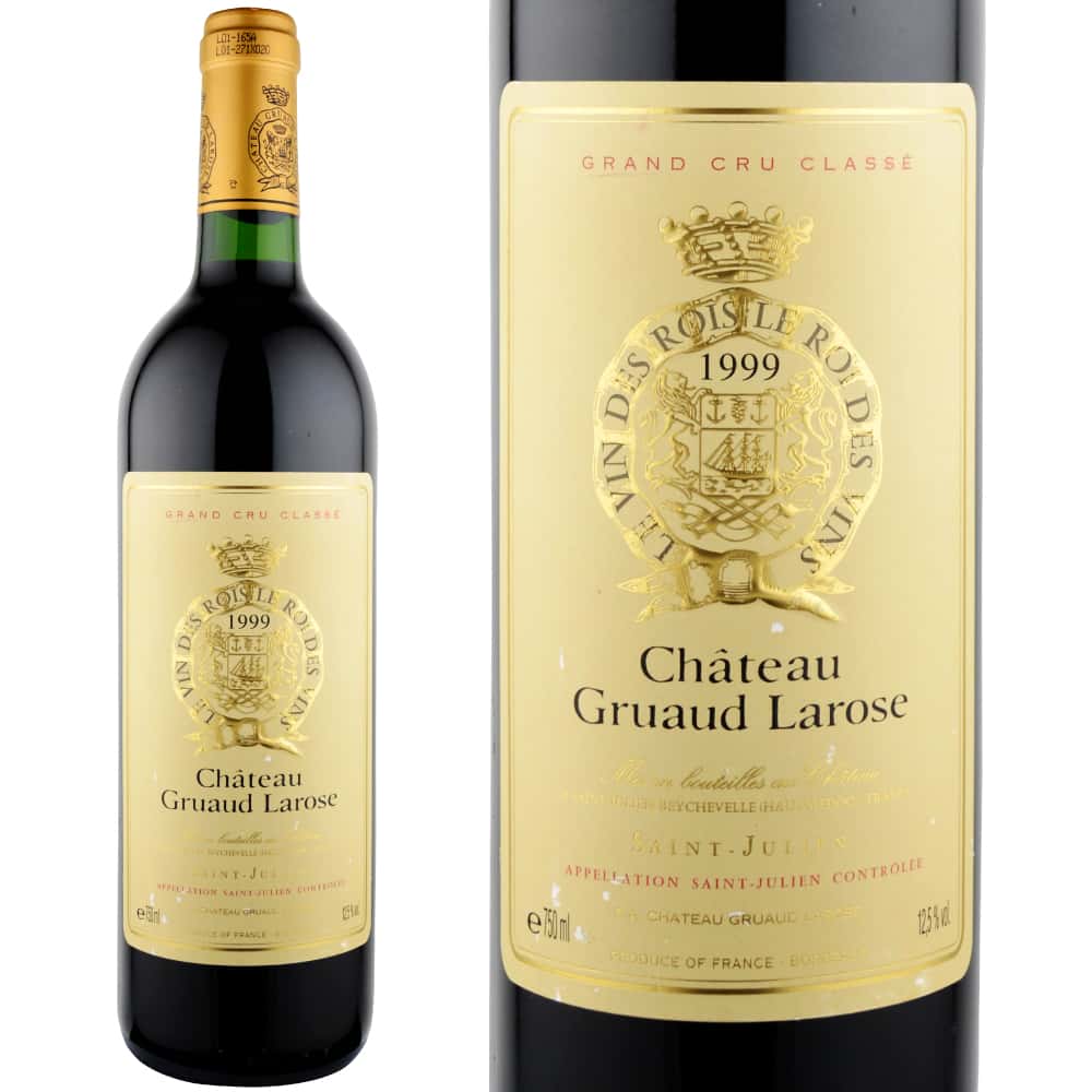 1999年 シャトー・グリュオ・ラローズ [Chateau Gruaud Larose