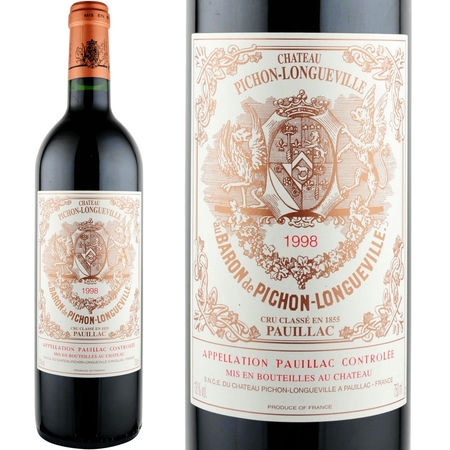 1998年 シャトー・ピション・ロングヴィル・バロン [Chateau Pichon