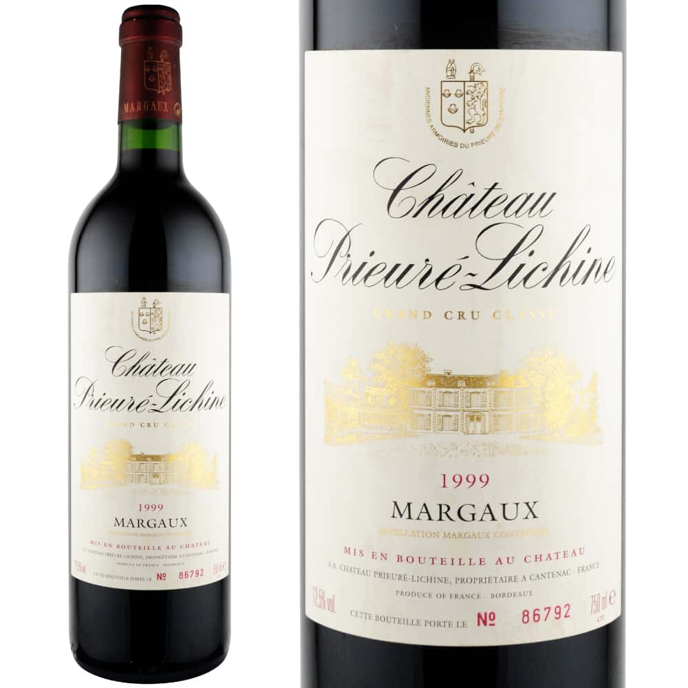 1999年 シャトー・プリュレ・リシーヌ [Chateau Prieure Lichine