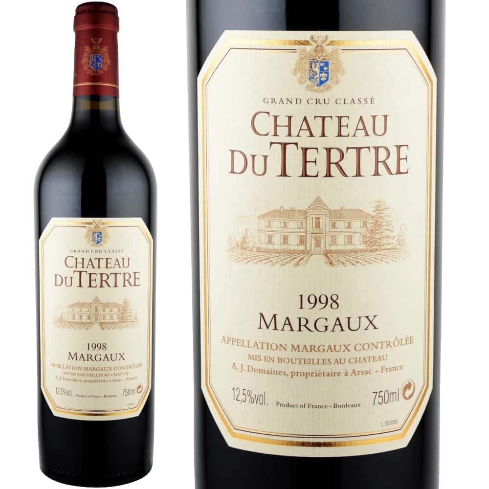 1998年 シャトー・デュ・テルトル [Chateau du Tertre]【ワイン専門店