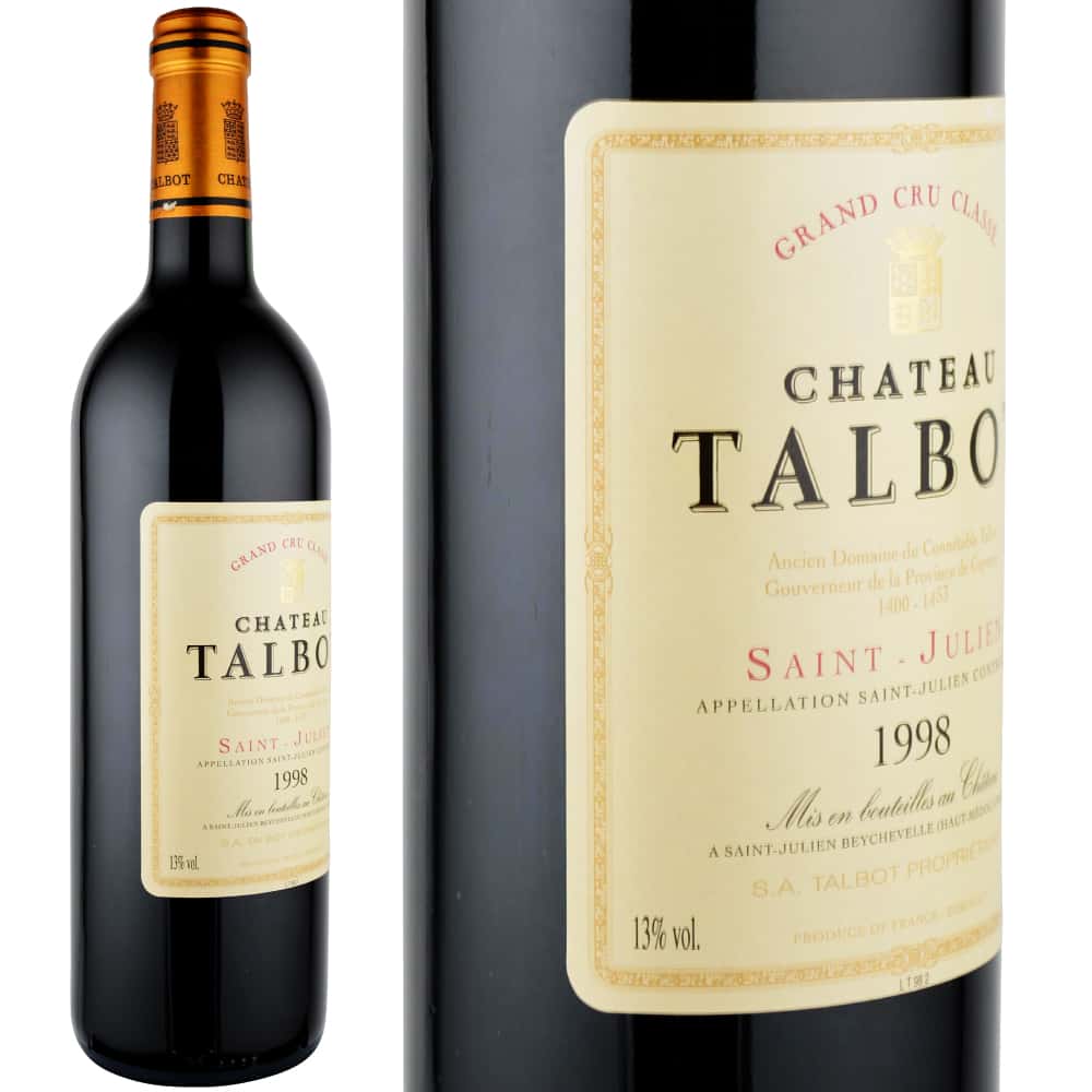 1998年 シャトー・タルボ [Chateau Talbot]【ワイン専門店LoveWine】