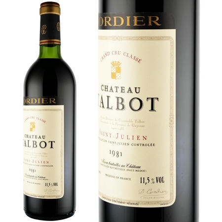 1981年 シャトー・タルボ [Chateau Talbot]【ワイン専門店LoveWine】