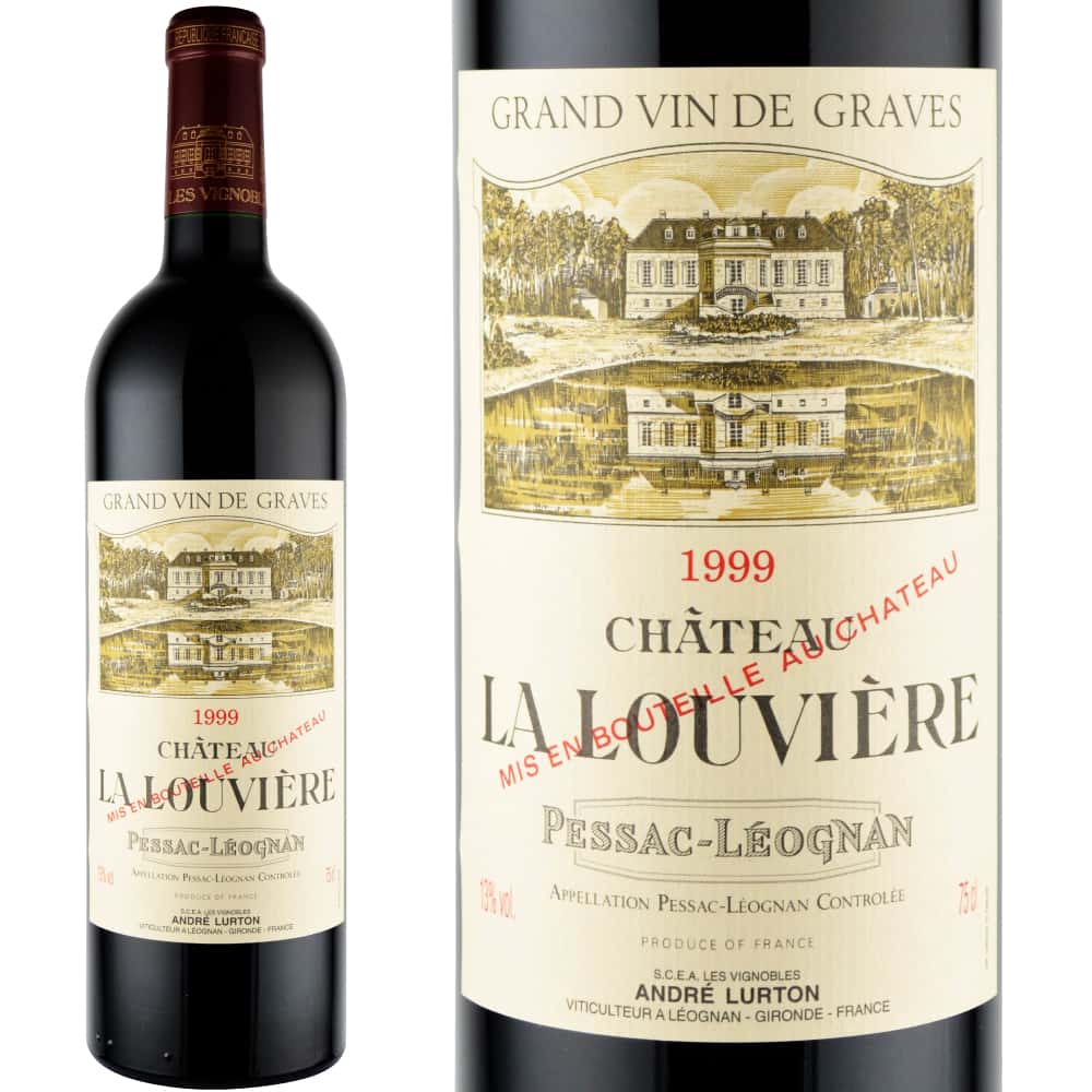 1999年 シャトー・ラ・ルヴィエール・ルージュ [Chateau La Louviere