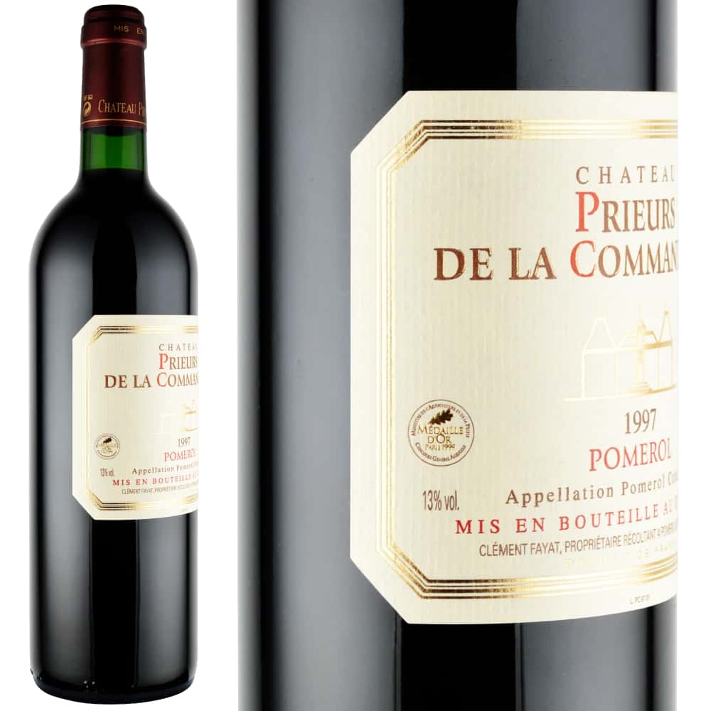 1997年 シャトー・プリウール・ド・ラ・コマンドリー [Chateau Prieurs