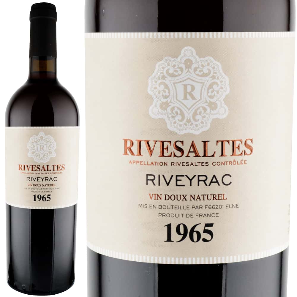 1965年 リヴェラック / リヴザルト [Riveyrac / Rivesaltes]【ワイン