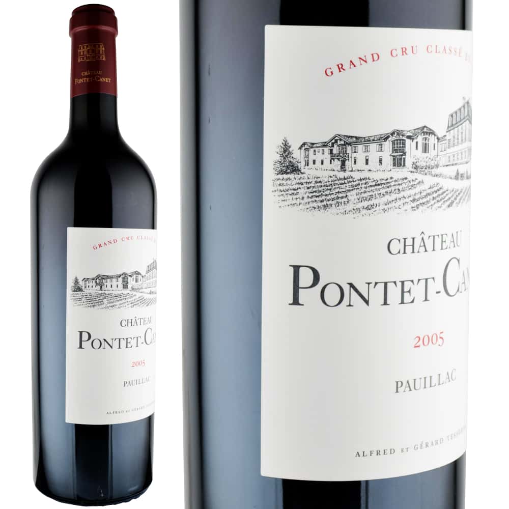 Château Pontet-Canet 2005 ポンテ・カネ Pontet Canet 2005 (750ML) | Red | Bordeaux Blend | Zachys