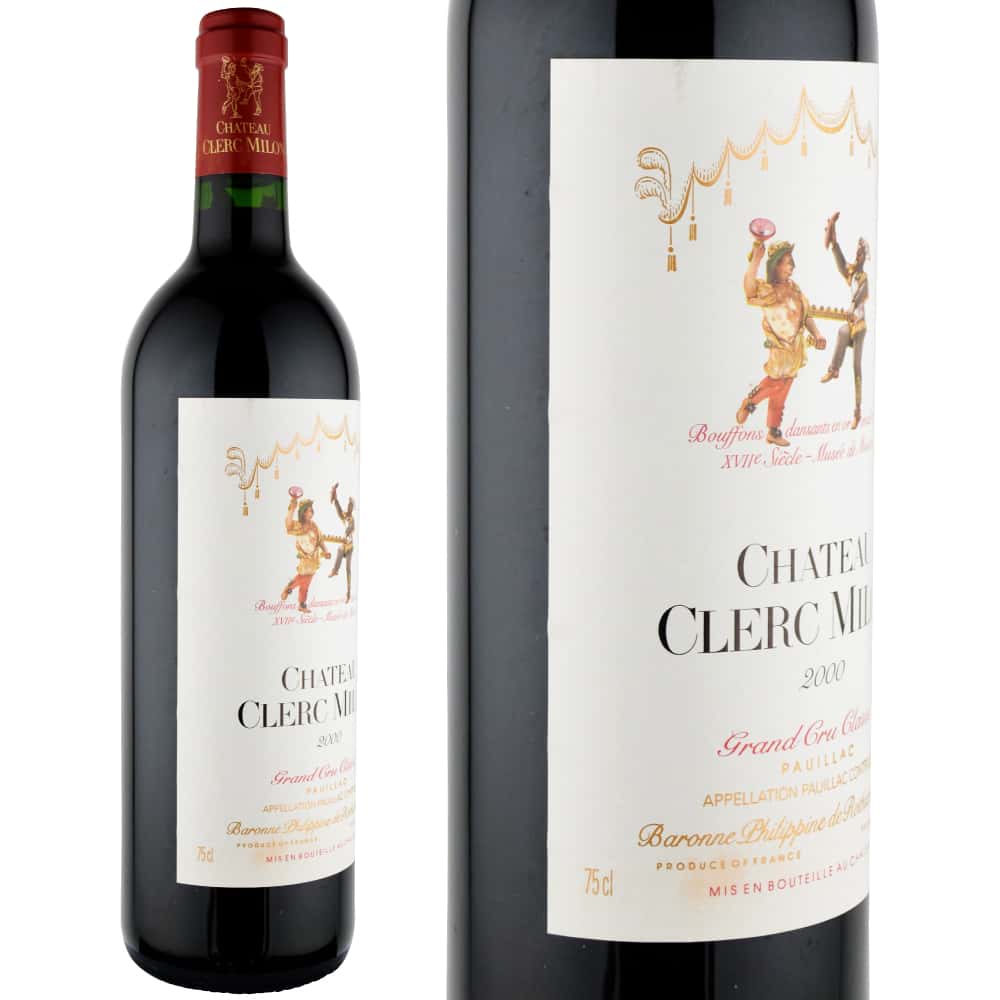 2000年 シャトー・クレール・ミロン [Chateau Clerc Milon]【ワイン