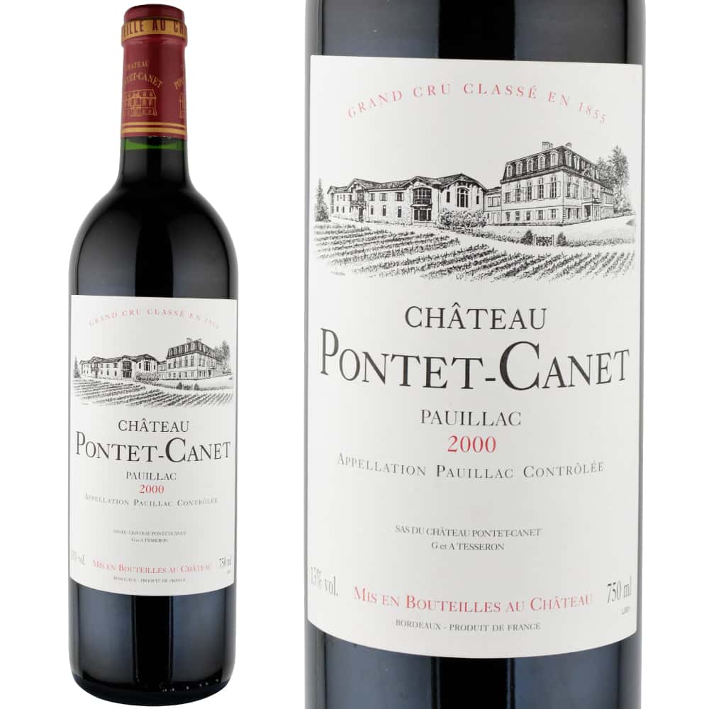 PP94＋希少！入手困難！シャトー・ポンテ・カネ 2000 2000年 シャトー・ポンテ・カネ [Chateau Pontet Canet]【ワイン