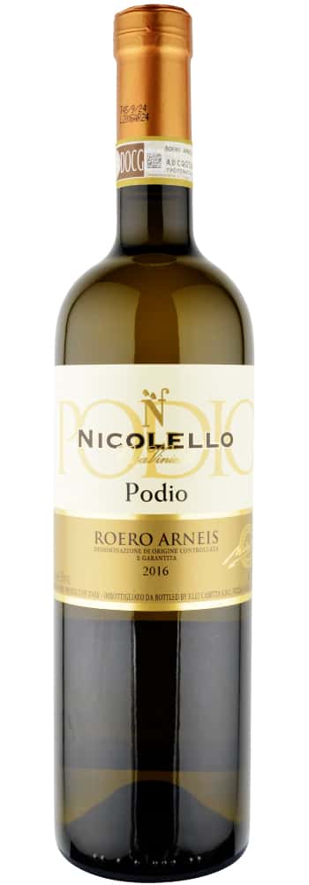 2016年 カーサ・ヴィニコラ・ニコレッロ / ロエロ・アルネイス・ヴィーニャ・ポディオ