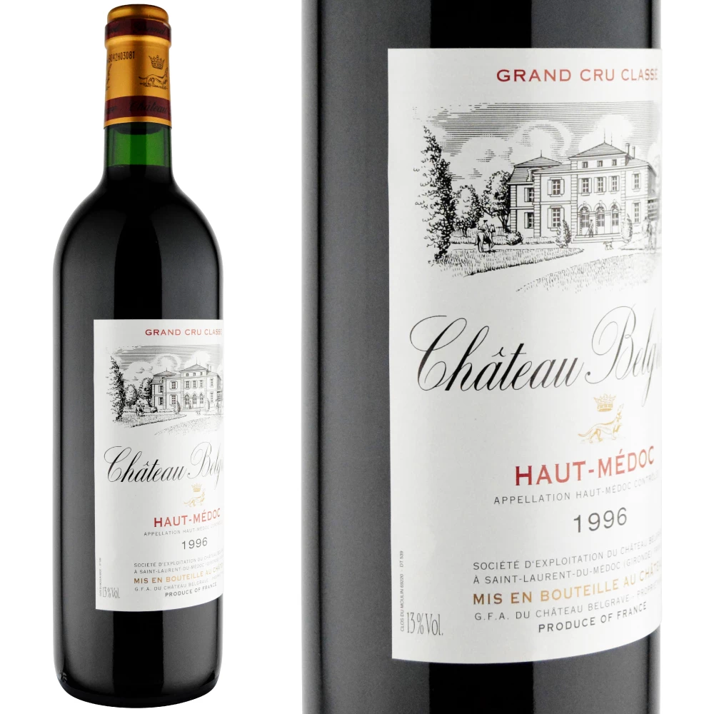 1996年 シャトー・ベルグラーヴ [Chateau Belgrave]【ワイン専門店