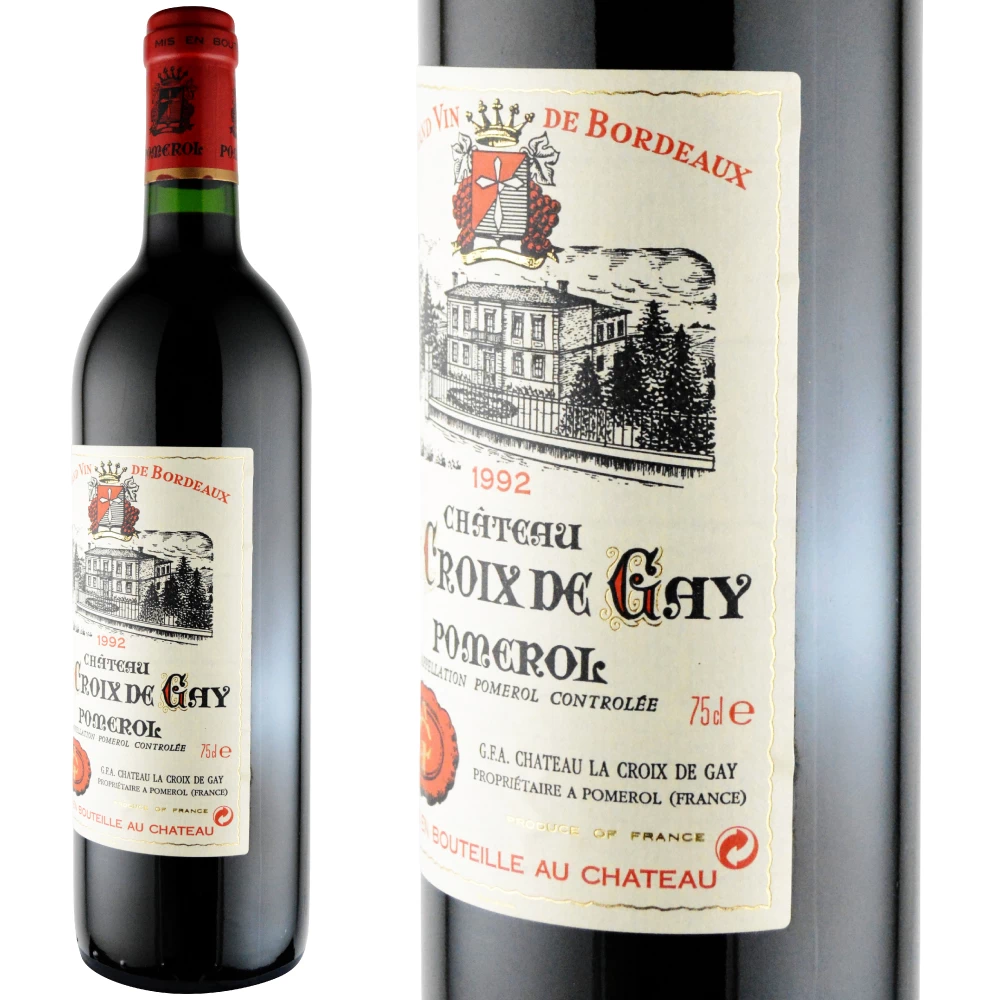 1992年 シャトー・ラ・クロワ・ド・ゲイ [Chateau La Croix de Gay