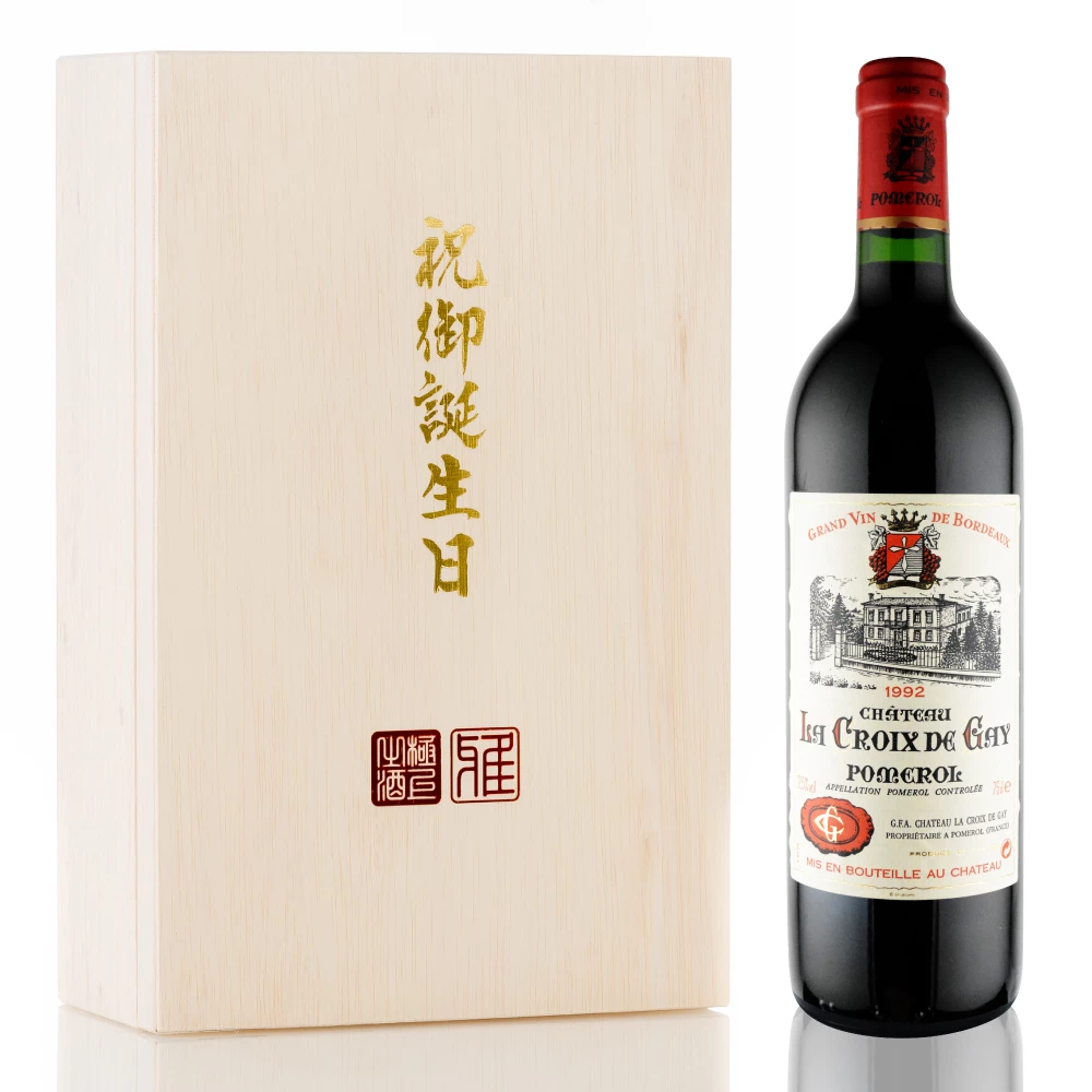 1992年 シャトー・ラ・クロワ・ド・ゲイ [Chateau La Croix de Gay