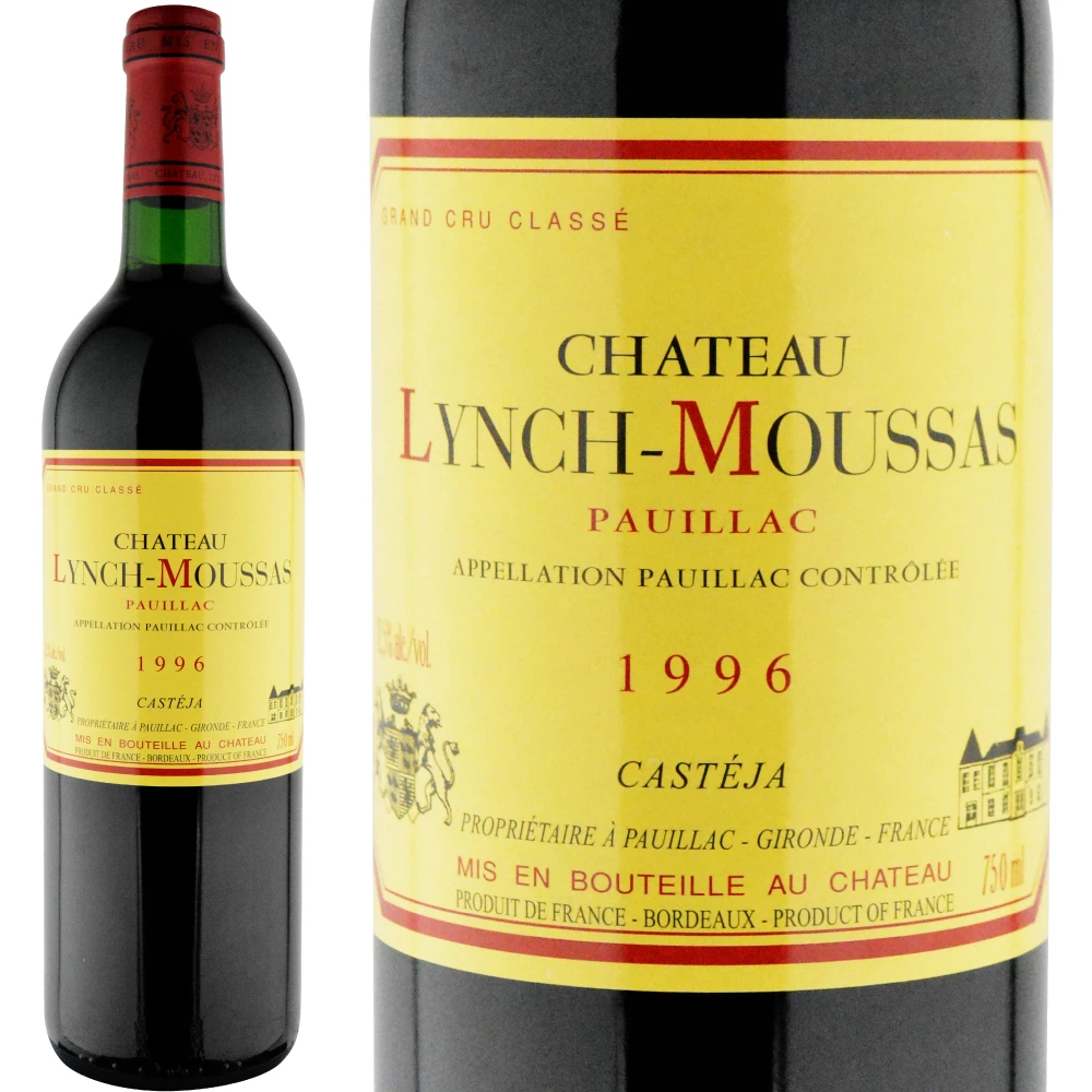 1996年 シャトー・ランシュ・ムーサ [Chateau Lynch Moussas]【ワイン