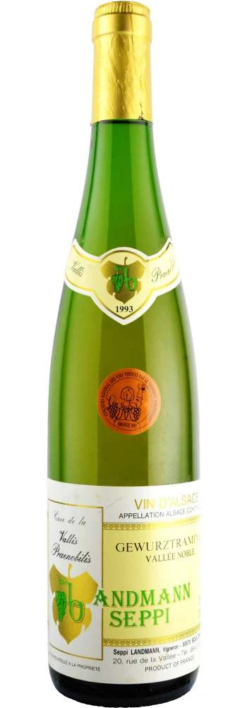 1999年 セピ・ランドマン / ゲヴュルツトラミネール・ヴァレ・ノーブル