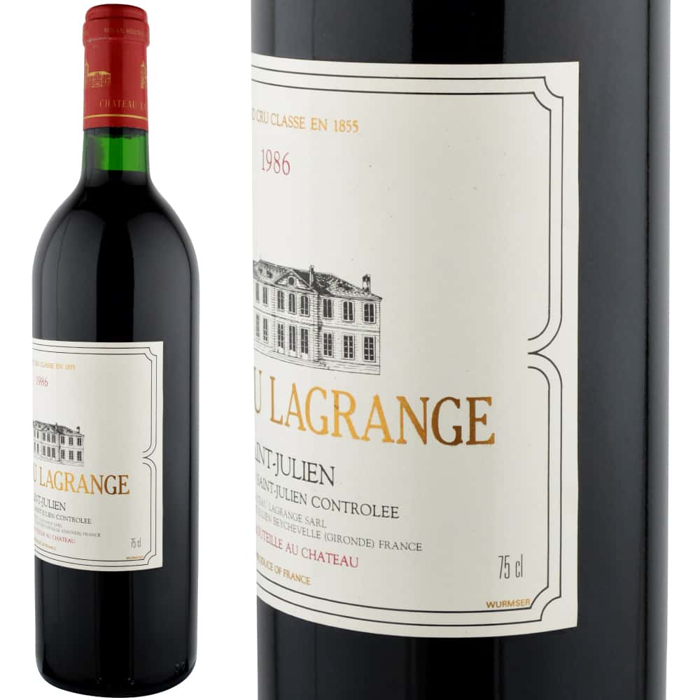 未開栓 シャトー・ル・トレフォン 1986 750ml 1986年 シャトー・ラグランジュ [Chateau Lagrange]【ワイン専門店