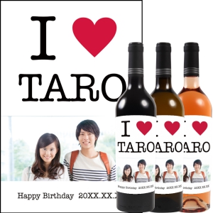 オリジナルラベルワイン0020【写真ラベル】