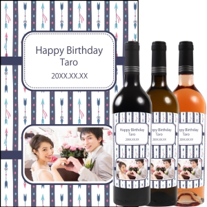 オリジナルラベルワイン0022【写真ラベル】