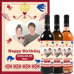 オリジナルラベルワイン0028【写真ラベル】