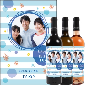 オリジナルラベルワイン0041【写真ラベル】