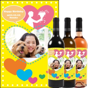 オリジナルラベルワイン0046【写真ラベル】