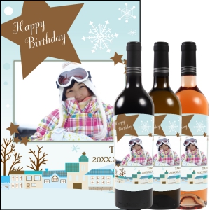 オリジナルラベルワイン0061【写真ラベル】