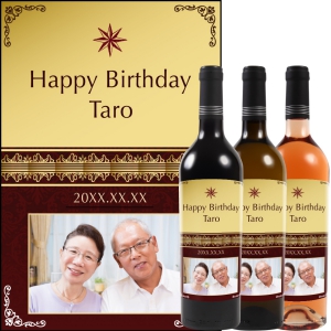 オリジナルラベルワイン0101【写真ラベル】