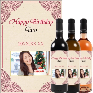 オリジナルラベルワイン0102【写真ラベル】