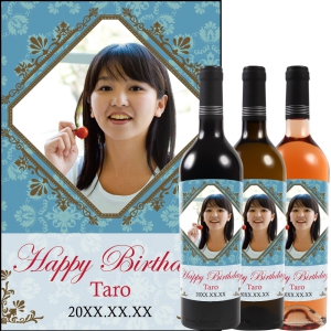 オリジナルラベルワイン0130【写真ラベル】