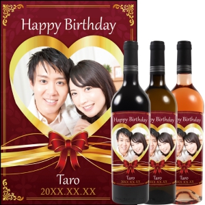 オリジナルラベルワイン0150【写真ラベル】