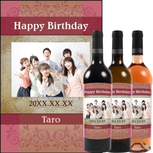 オリジナルラベルワイン0159【写真ラベル】