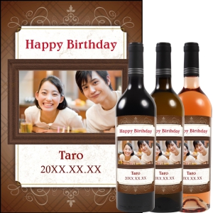 オリジナルラベルワイン0164【写真ラベル】