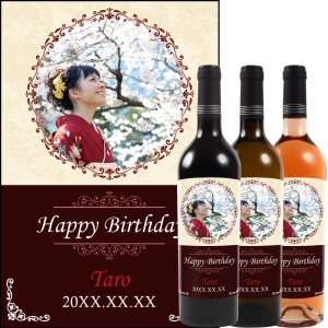 オリジナルラベルワイン0165【写真ラベル】